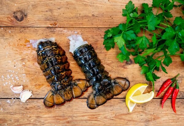 Hummerschwänze mit Schale